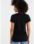 WE Fashion Tricou negru - Pled.ro