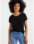 WE Fashion Tricou negru - Pled.ro