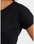 WE Fashion Tricou negru - Pled.ro