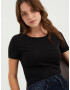 WE Fashion Tricou negru - Pled.ro