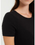 WE Fashion Tricou negru - Pled.ro