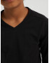 WE Fashion Tricou negru - Pled.ro