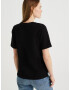 WE Fashion Tricou negru - Pled.ro