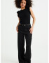 WE Fashion Tricou negru - Pled.ro