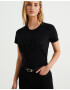 WE Fashion Tricou negru - Pled.ro