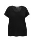 WE Fashion Tricou negru - Pled.ro