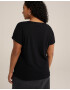 WE Fashion Tricou negru - Pled.ro