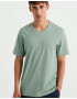 WE Fashion Tricou verde deschis - Pled.ro