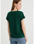 WE Fashion Tricou verde închis - Pled.ro