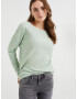 WE Fashion Tricou verde pastel - Pled.ro