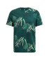 WE Fashion Tricou verde / verde smarald / negru / alb - Pled.ro