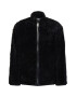 WEEKDAY Jachetă fleece 'Kai Pile' negru - Pled.ro