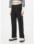 WEEKDAY Pantaloni 'Abigail' negru / alb - Pled.ro