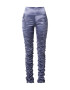 WEEKDAY Pantaloni albastru violet - Pled.ro