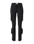 WEEKDAY Pantaloni cu buzunare 'Ila' negru - Pled.ro