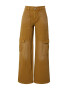 WEEKDAY Pantaloni cu buzunare 'Julian' maro caramel - Pled.ro