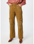 WEEKDAY Pantaloni cu buzunare 'Julian' maro caramel - Pled.ro