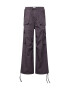 WEEKDAY Pantaloni cu buzunare 'Piper' gri grafit - Pled.ro