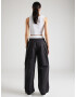 WEEKDAY Pantaloni 'Junko' negru - Pled.ro