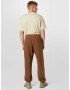 WEEKDAY Pantaloni maro caramel - Pled.ro