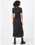 WEEKDAY Rochie 'Crease' negru - Pled.ro