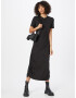 WEEKDAY Rochie 'Crease' negru - Pled.ro