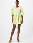 WEEKDAY Rochie 'Lolly' verde deschis - Pled.ro