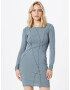 WEEKDAY Rochie 'Sierra' albastru fumuriu - Pled.ro