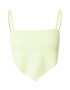 WEEKDAY Top brodat 'Bay' verde deschis - Pled.ro