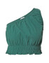 WEEKDAY Top 'Delta' verde smarald - Pled.ro