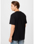 WEEKDAY Tricou negru / alb - Pled.ro