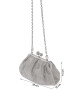 Weekend Max Mara Clutch 'AGORAIO' gri argintiu - Pled.ro