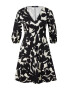 Weekend Max Mara Rochie 'CINGHIA' negru / alb - Pled.ro