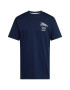 Wemoto Tricou bleumarin / alb - Pled.ro