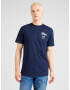 Wemoto Tricou bleumarin / alb - Pled.ro