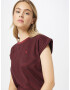 Wemoto Tricou 'Erin' roșu burgundy / negru - Pled.ro