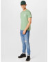 WESTMARK LONDON Tricou 'MEET' verde deschis / alb - Pled.ro