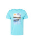 WESTMARK LONDON Tricou 'View Boat' albastru marin / albastru aqua / albastru violet / portocaliu neon - Pled.ro