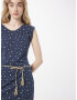 WLD Rochie 'ALL THAT SHE WANTS' bleumarin / alb - Pled.ro