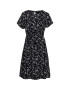 WLD Rochie negru / alb - Pled.ro