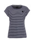 WLD Tricou 'Slow down' bleumarin / alb - Pled.ro