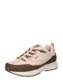 WODEN Sneaker low 'Malou' crem / maro închis / roz - Pled.ro