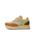 WODEN Sneaker low 'Nellie II' bej / ocru / oliv / verde mentă - Pled.ro