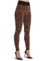 Wolford Leggings maro caramel / negru - Pled.ro