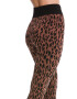 Wolford Leggings maro caramel / negru - Pled.ro