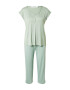 Women' Secret Pijama verde / alb - Pled.ro