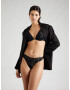 Women' Secret Tanga negru / transparent - Pled.ro