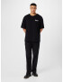 Won Hundred Tricou 'The Staff' negru / alb - Pled.ro