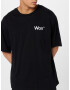 Won Hundred Tricou 'The Staff' negru / alb - Pled.ro