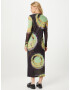 WOOD WOOD Rochie galben / verde deschis / negru - Pled.ro